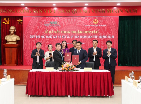 VNU AND QUANG NGAI PROVINCE: COOPERATING FOR SOCIO-ECONOMIC DEVELOPMENT AND INTERNATIONAL INTEGRATION